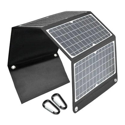 30W Compact Solar Power Charger for Outdoor Activities