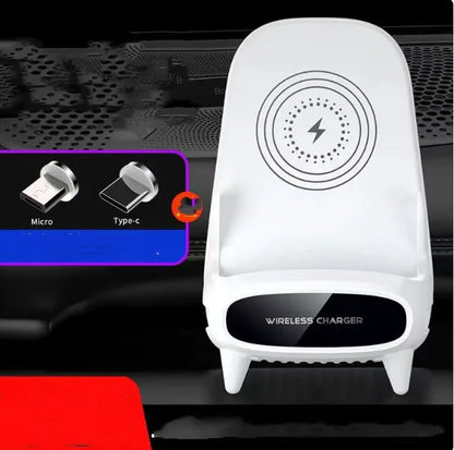 15W Wireless Fast Charging Desktop Phone Stand