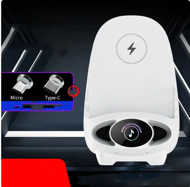 15W Wireless Fast Charging Desktop Phone Stand